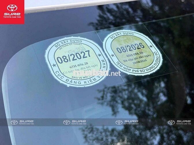 Toyota Veloz Cross Top 2025 Trắng chính hãng