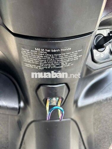 Honda Vision 2023 Đỏ nhám 14000 km