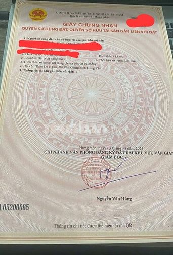 bán đất Đa Ngưu-Tân Tiến sát trường Bách Khoa, cạnh chợ và ủy ban xã