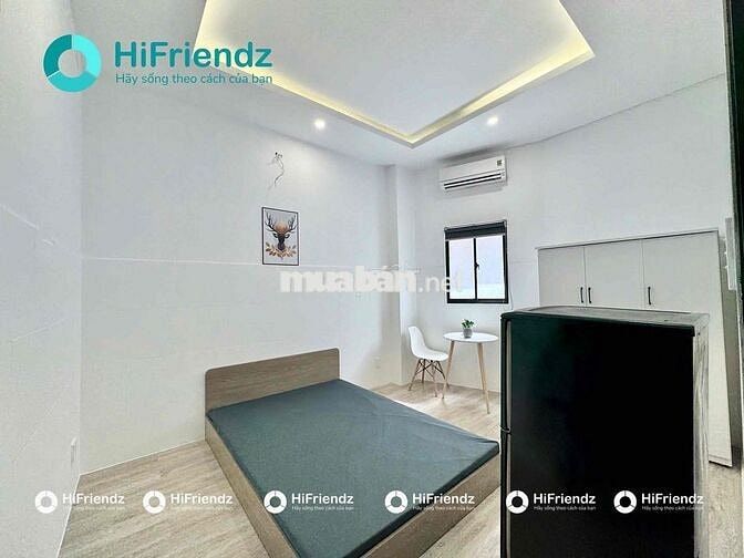 Căn Hộ 2PN cửa sổ - full nội thất giá rẻ sát DHYD, sát Q1 Q10