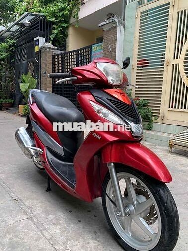 SYM Shark 125cc 2010 Đỏ odo47000km Bs.Tphcm