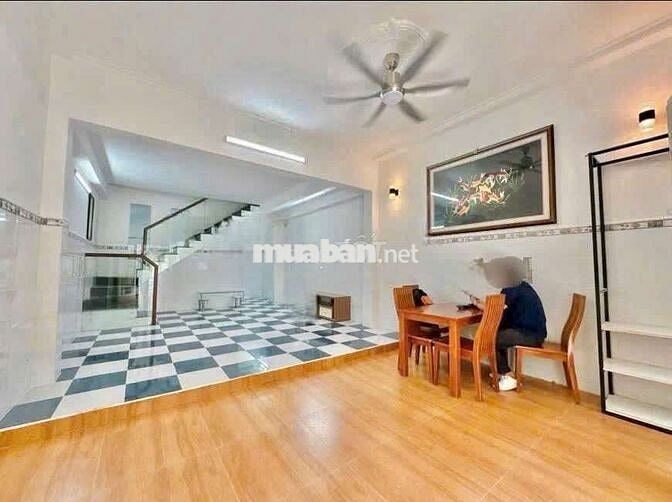 Cho Thuê Nhà 1 Trệt 1 Lầu 3PN 4,5x12m Hẻm 861 Trần Xuân Soạn Q.7