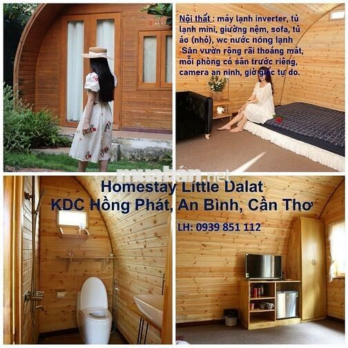Phòng homestay cho thuê tháng - Trung tâm Cần Thơ