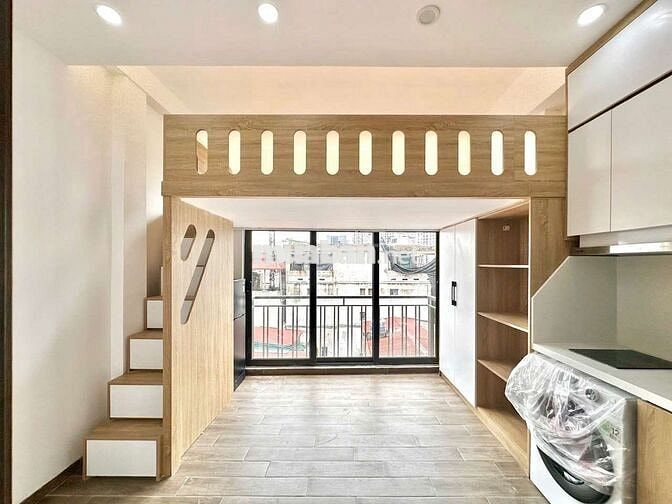 Siêu phẩm CCMN 25m2 gác xép Full đồ. máy giặt riêng tại Quan Nhân