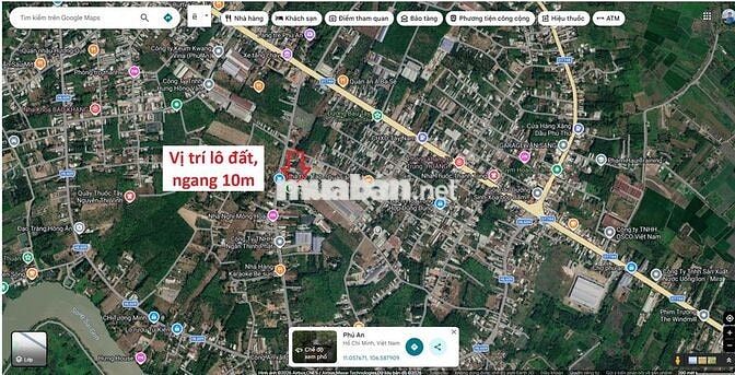 Bán gấp, giá đất rẻ nhất Phú An 