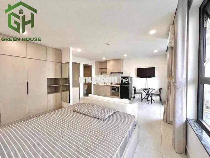 Studio 33m2 ban công thoáng Phan Đăng Lưu Bình Thạnh gần chợ Bà Chiểu