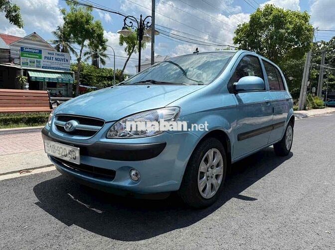Hyundai Getz 1.4AT màu Xanh