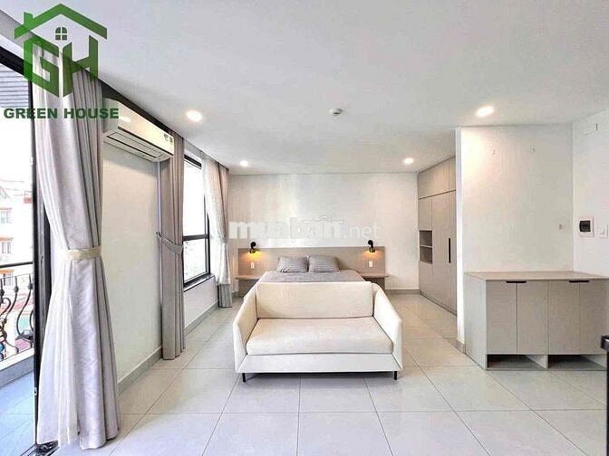 Studio 33m2 ban công thoáng Phan Đăng Lưu Bình Thạnh gần chợ Bà Chiểu