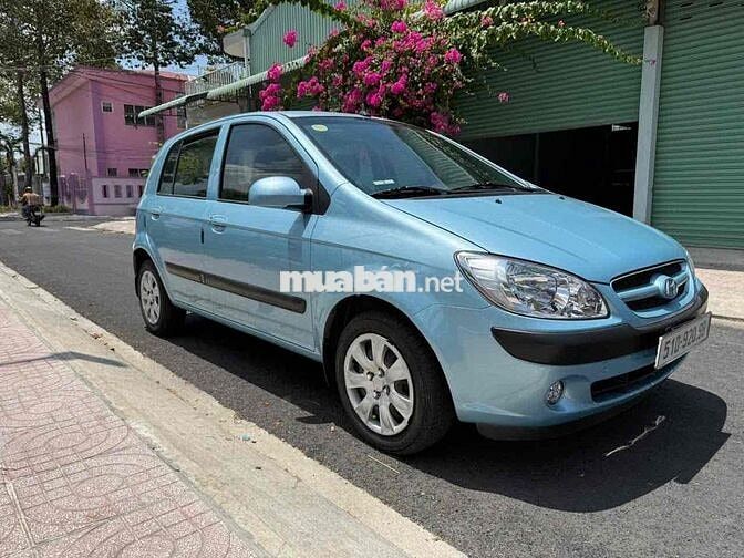 Hyundai Getz 1.4AT màu Xanh