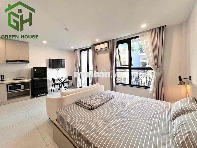 Studio 33m2 ban công thoáng Phan Đăng Lưu Bình Thạnh gần chợ Bà Chiểu