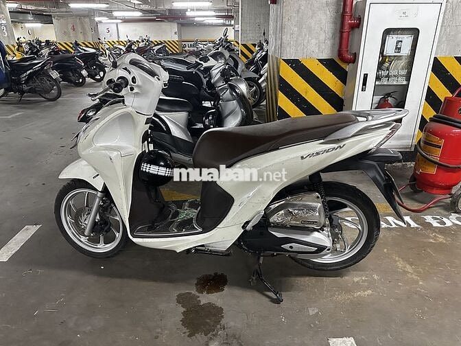 Honda Vision 2022 Trắng 1070 km