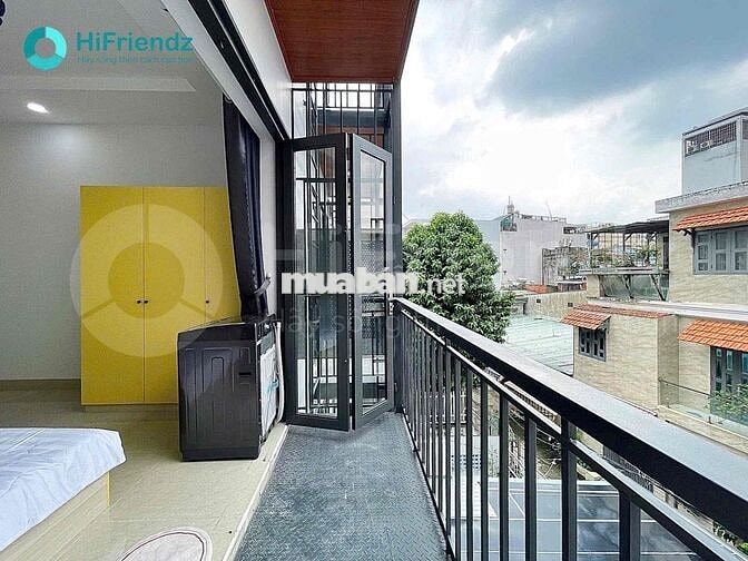 STUDIO FULL NỘI THẤT, CÓ BAN CÔNG RIÊNG CỰC CHILL NGAY CHỢ BÀ CHIỂU