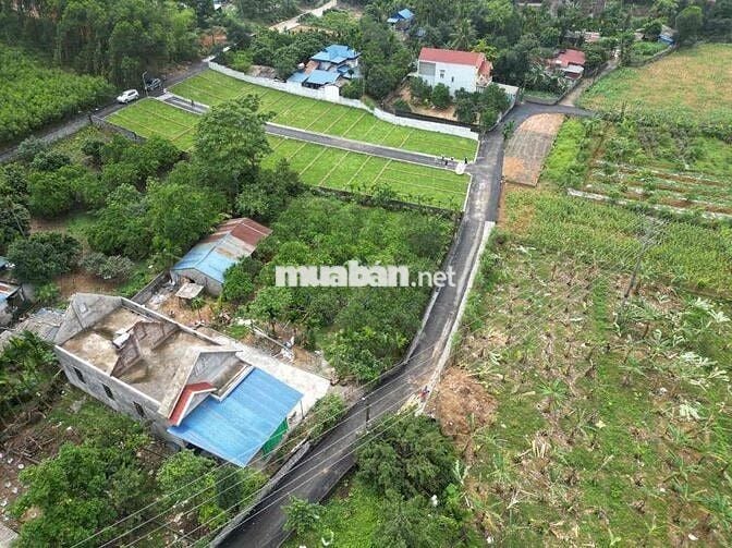 Bán đất Lương Sơn Hoà Bình cạnh Quốc Lộ 21A 100m full thổ cư giá 500tr