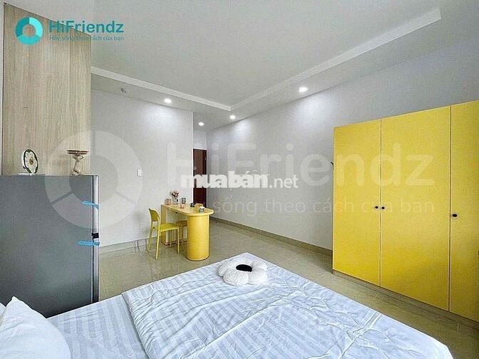 STUDIO FULL NỘI THẤT, CÓ BAN CÔNG RIÊNG CỰC CHILL NGAY CHỢ BÀ CHIỂU