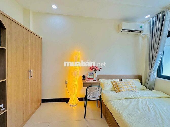 ✅Căn hộ mới xây 100%, 1 Phòng Ngủ, Ban công rộng, Quận Bình Thạnh