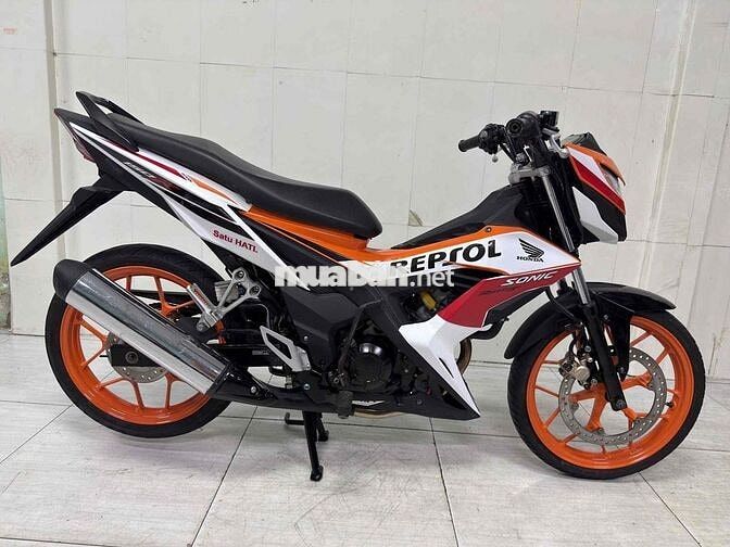 Honda Sonic 150R Repsol Cam trắng đen