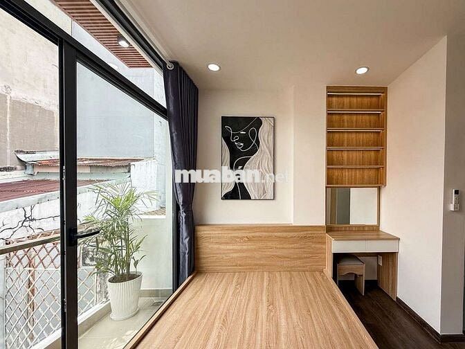 Hẻm Xe Hơi Khu D_ 4 Tầng_ 4Pn 5Wc_ Full Nội Thất_ ĐB.Phủ_ Chỉ 25tr
