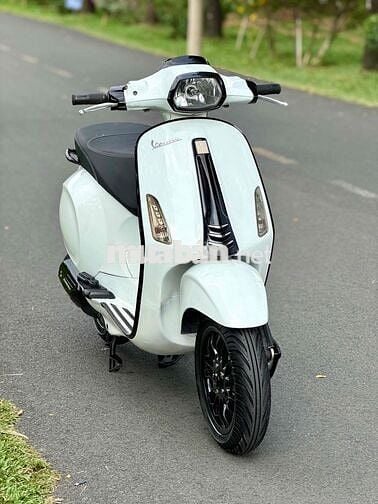 Piaggio Sprint 125cc 2016 Trắng Đen.Siêu Leng Keng