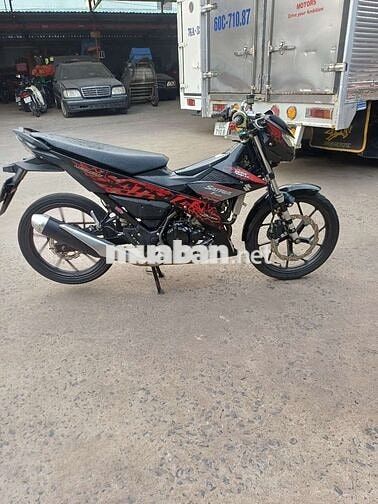 Suzuki Satria 2019 Đen đỏ máy  chất  nòng  TA