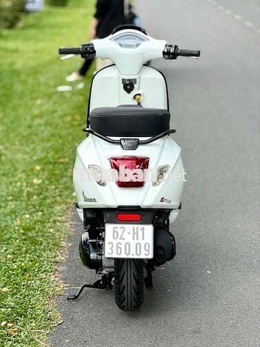 Piaggio Sprint 125cc 2016 Trắng Đen.Siêu Leng Keng