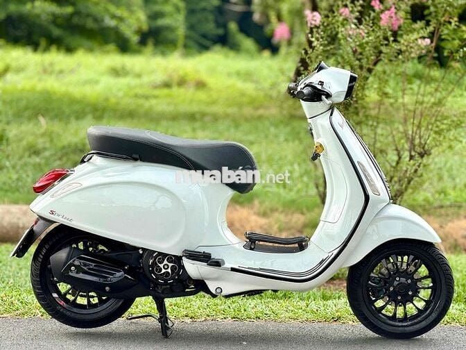 Piaggio Sprint 125cc 2016 Trắng Đen.Siêu Leng Keng