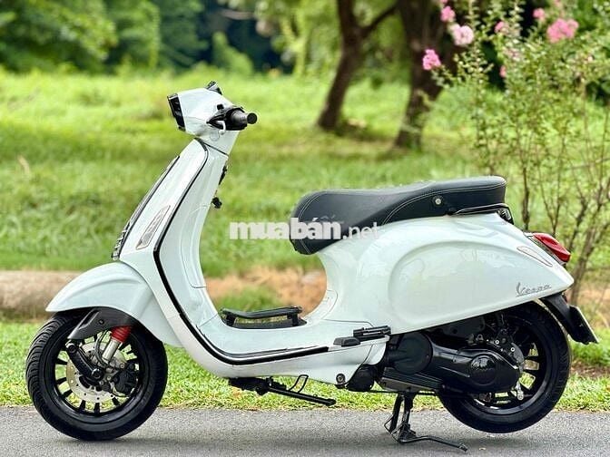 Piaggio Sprint 125cc 2016 Trắng Đen.Siêu Leng Keng