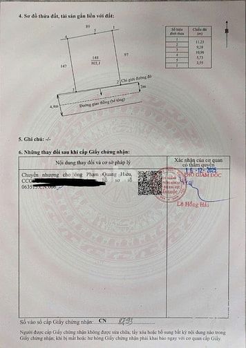Đất thổ cư khu dân cư Long Hậu cần bán gấp