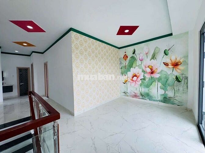 Bán nhà đường Gò Hưu, Mỹ Hạnh Nam, 5x17m, 3PN, Sổ hồng hoàn công