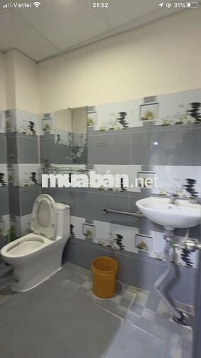 Nhà 1 lầu mới sửa đẹp, 3m x 10m, 2PN, 2WC, hẻm 2.5m Hậu Giang