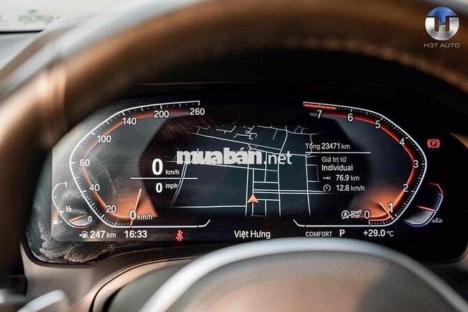 BMW 320i Msport 2021 Xanh 23000 km