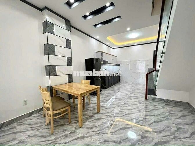 Cho thuê nhà mới ngay chợ Phú Hoà đầy đủ nội thất