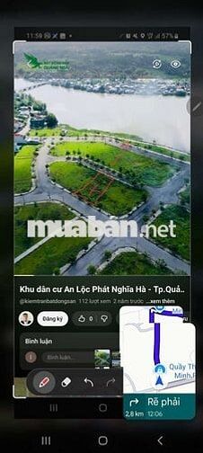 Gia đình định cư, cần bán lô đất tại An Lộc Phát