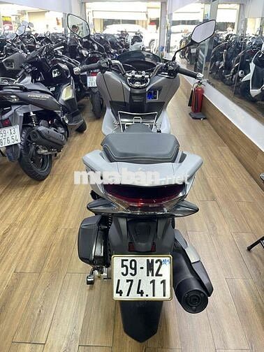 Honda PCX 150 2020 khoá SMK màu bạc đen BSTP