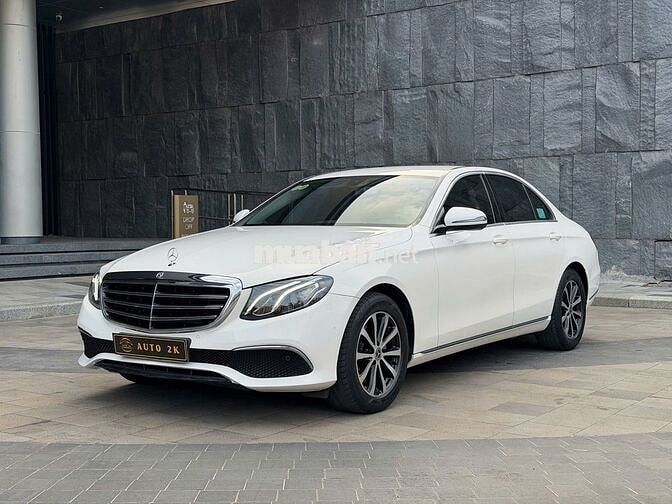 Mercedes E200 Exclusive 2018 Trắng