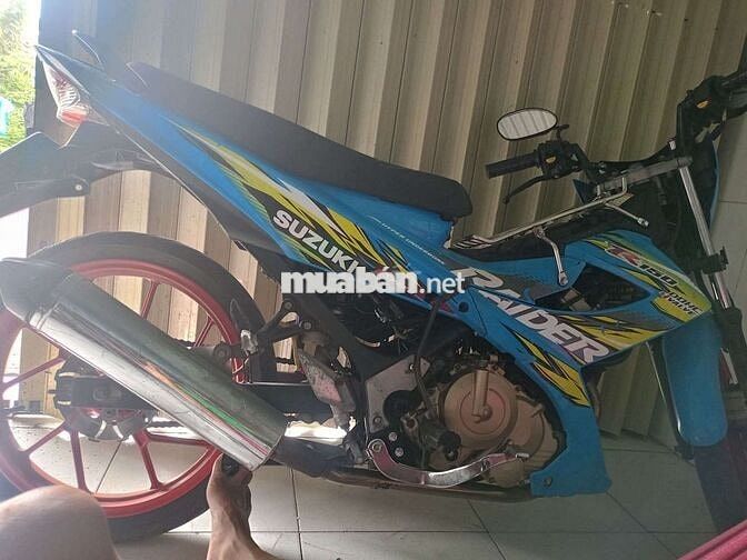 Suzuki Raider 2014 màu Xanh