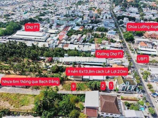 ĐẤT NỀN CHÍNH CHỦ ĐƯỜNG LÊ LỢI, GẦN CHỢ PHƯỜNG 1, 100M2 SỔ SẴN