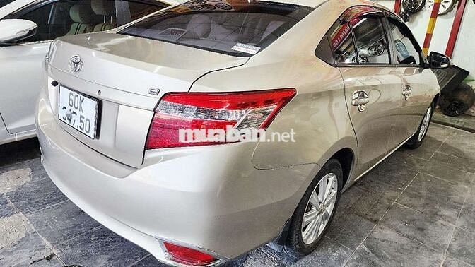 Toyota Vios E 2018 Số sàn Nâu vàng