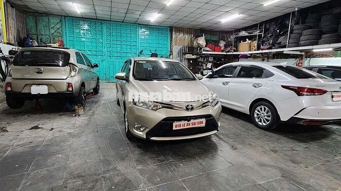 Toyota Vios E 2018 Số sàn Nâu vàng