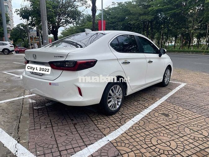 Honda City L 2022 14000km Trắng