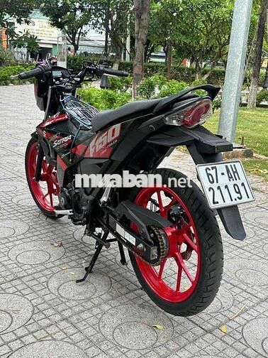 Suzuki Satria F150 2022 Đen Đỏ