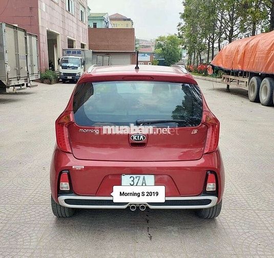 KIA Morning S 2019 Đỏ 48686 km