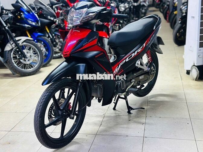 XE MÁY THỊNH PHÁT - WAVE BLADE 110 ĐỎ ĐEN VÀNH ĐÚC