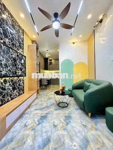 NHÀ MỚI ĐƯỜNG XÔ VIẾT NGHỆ TĨNH-GẦN TRƯỜNG CHÂU VĂN LIÊM- 2PN, 2WC