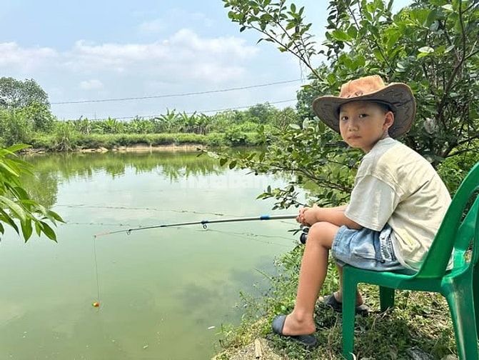 Đợi duyệt BÁN KHUÔN VIÊN NHÀ VƯỜN AO CÁ CÁCH HỒ SUỐI HAI 500 MÉT