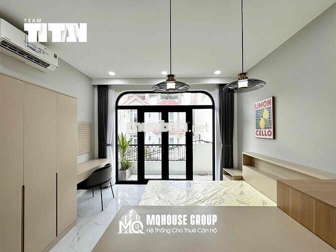 🏡KHAI TRƯƠNG TOÀ MỚI-STUDIO💥BALCON-full nội thất-35m2-lê quang định🏡