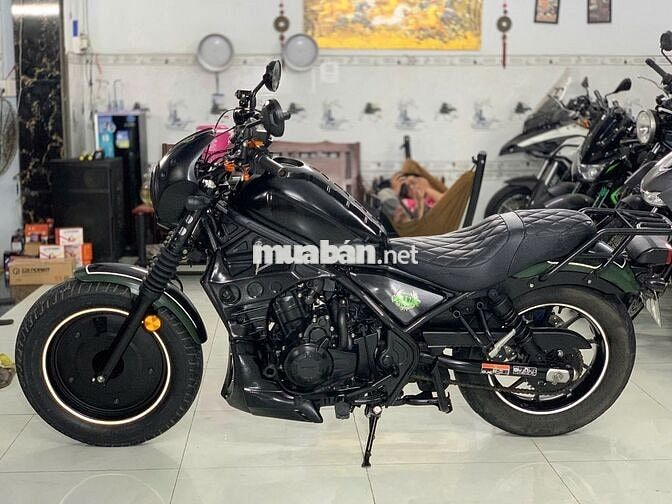 Honda Rebel 500 2019 Đen 12000 km Full Đồ chơi xịn