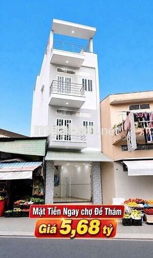bán nhà mặt tiền đề thám , 2 lầu