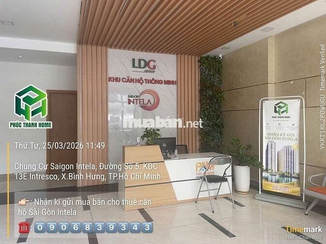 Căn Hộ Saigon Intela Giá Bán 2,1 tỷ Nhà Mới 100%