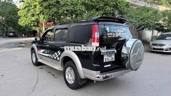 Ford Everest 2008 Số sàn Đen