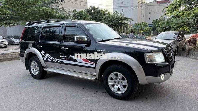 Ford Everest 2008 Số sàn Đen